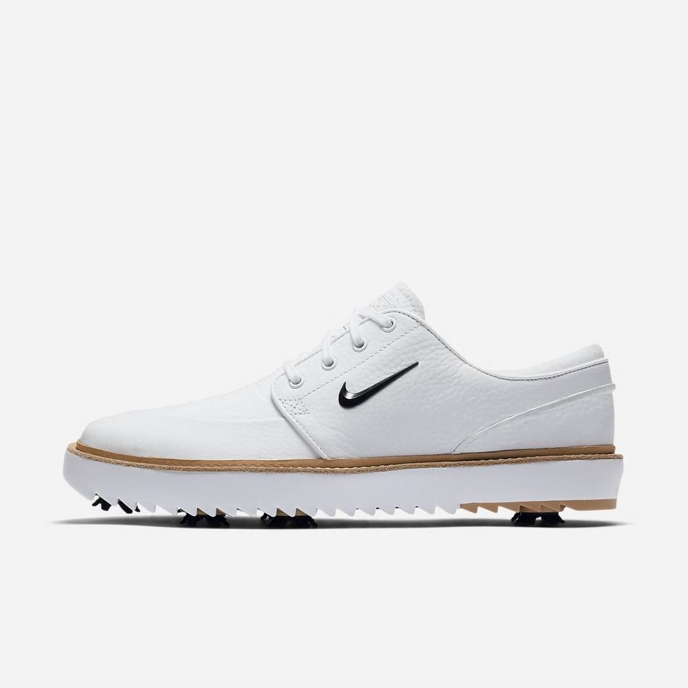 Chaussure De Golf Nike Janoski G Tour Blanche 3642-917 White/Vachetta Tan/Gum Medium Brown/Black Homme | NXV-29935034